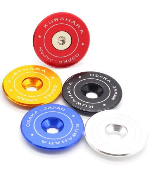 KUWAHARA Retro Inspired Stem Cap - alex's cycle KUWAHARA Retro Inspired Stem Cap - alex's cycle