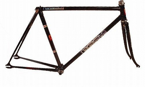 NAGASAWA NJS keirin track frame - Rainbow Flake - 505mm - alex's cycle NAGASAWA NJS keirin track frame - Rainbow Flake - 505mm - alex's cycle