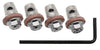 HONJO Socket screws with rod fitting 5mm