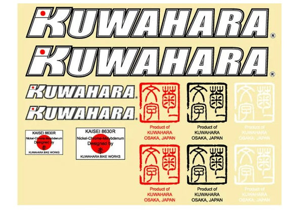 KUWAHARA Kikuichimonji Sticker - alex's cycle