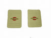 NOS KASHIMAX Toe Strap Pads for double strap -pair