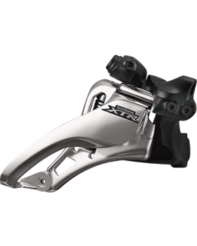 Shimano XTR FD-M9000-L Side-Swing 3x11-speed - Low Clamp - alex's cycle Shimano XTR FD-M9000-L Side-Swing 3x11-speed - Low Clamp - alex's cycle