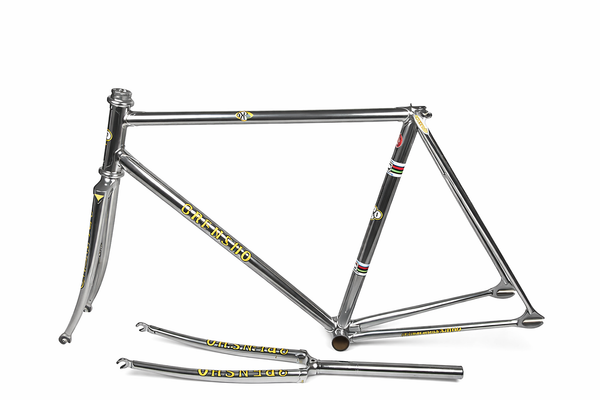 3RENSHO Mach Silver 520mm NJS Track Frame + An Extra Threadless Front Fork