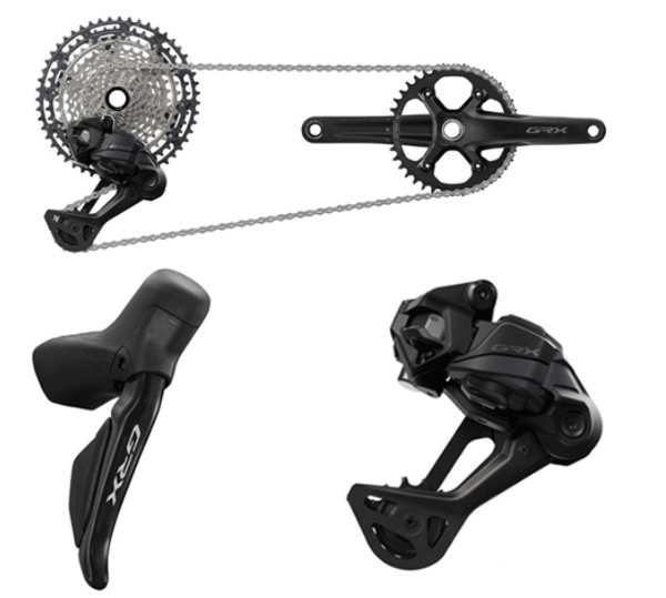 SHIMANO GRX Di2 RX717 1 x 12 Speed Groupset -Wireless-
