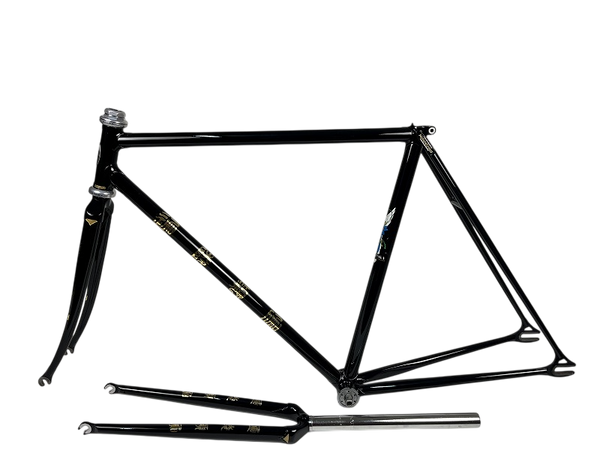Kalavinka Black 530mm NJS Track Frame + An Extra Threadless Front Fork