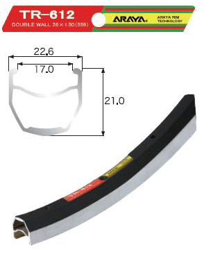 ARAYA TR - 612 32H for MTB - alex's cycle