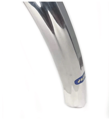 Honjo Polished H47-26N Smooth Mudguards