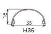 HONJO-KOKEN Normal Aluminum Full Fender H35