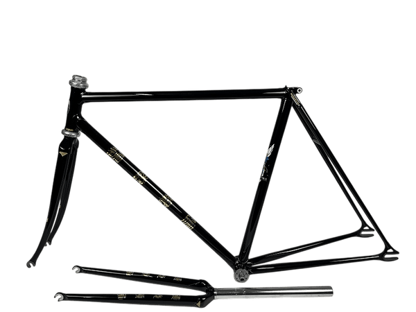 Kalavinka Black 530mm NJS Track Frame + An Extra Threadless Front Fork - alex's cycle