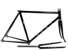 Kalavinka Black 530mm NJS Track Frame + An Extra Threadless Front Fork
