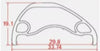 KUWAHARA Diavolo 20 inch (406) Wheel Set　