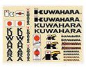 LIMITED Edition Authentic KUWAHARA Sticker Set