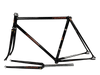 NAGASAWA NJS frame in Black Rainbow Flake with an extra front fork