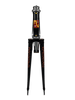 NAGASAWA NJS frame in Black Rainbow Flake with an extra front fork