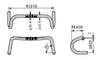 NITTO B136AA Touring Handlebar