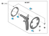 SHIMANO CHAINRING BOLT SET FC-R9200 M8X10.1 MM 4 PIECES FOR 46T/36T