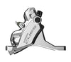 SHIMANO CUES BR-U6030 FLAT MOUNT HYDRAULIC DISC BRAKE CALIPER -Silver polish edition-