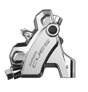 SHIMANO CUES BR - U6030 FLAT MOUNT HYDRAULIC DISC BRAKE CALIPER - Silver polish edition - alex's cycle