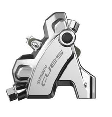 SHIMANO CUES BR-U6030 FLAT MOUNT HYDRAULIC DISC BRAKE CALIPER -Silver polish edition-