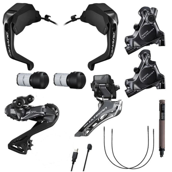 SHIMANO Dura - Ace/ULTEGRA Di2 12 - Speed Disc Brake Triathlon Groupset - alex's cycle