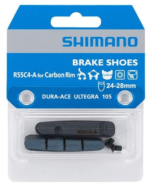 SHIMANO R55C4 - A Brake Shoe for carbon rim - alex's cycle
