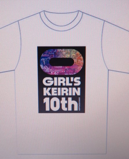 ALL GIRL'S KEIRIN 10th Anniversary T-Shirt