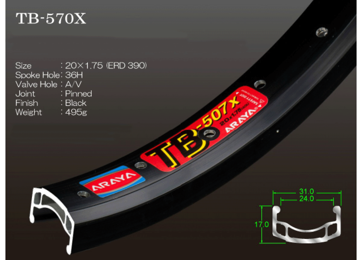 Araya online rims bmx