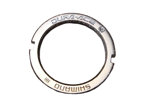 Dura-Ace HB-7600 SILVER Lockring - prototype - alex's cycle