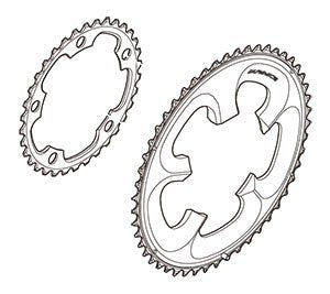 FC-7950 Compact Chainrings - alex's cycle