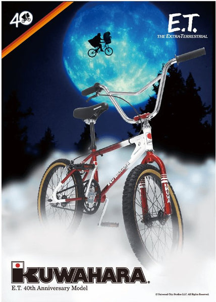 KUWAHARA E.T 40th Anniversary Poster -OLD SCHOOL BMX- - alex's cycle
