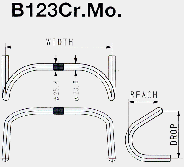 nitto-b123-crmo-njs-handlebar-