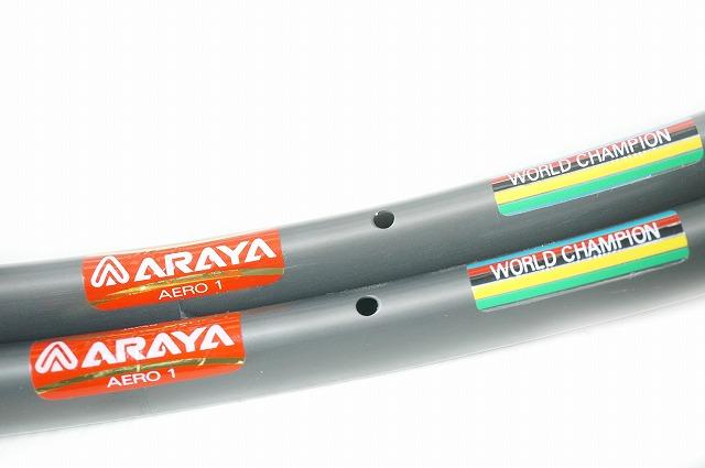 NOS ARAYA AERO 1 / ADX-1 Tubular 20H Rims -Pair