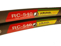 NOS ARAYA RC-540 Gunmetal Anodized Clincher Rim