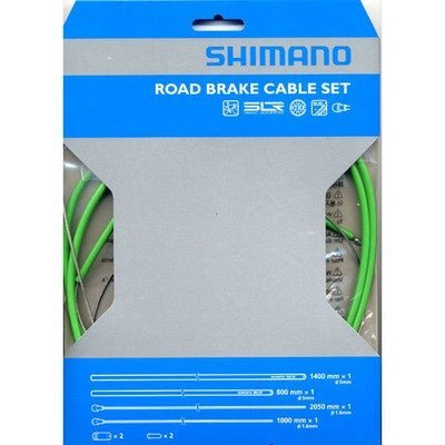 SHIMANO Colour Brake Cable Set - alex's cycle