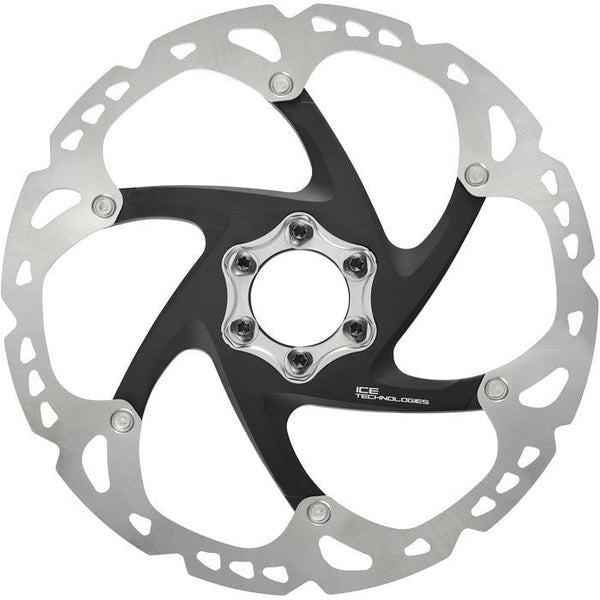 SHIMANO Deore XT SM-RT86L 203mm Ice Tec 6-bolt disc rotor - alex's cycle