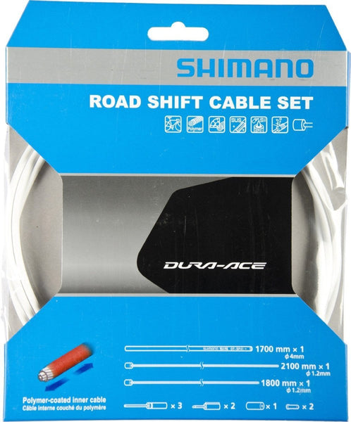 SHIMANO Dura-Ace 9000 Polymer-Coated Shift Cable Set - alex's cycle