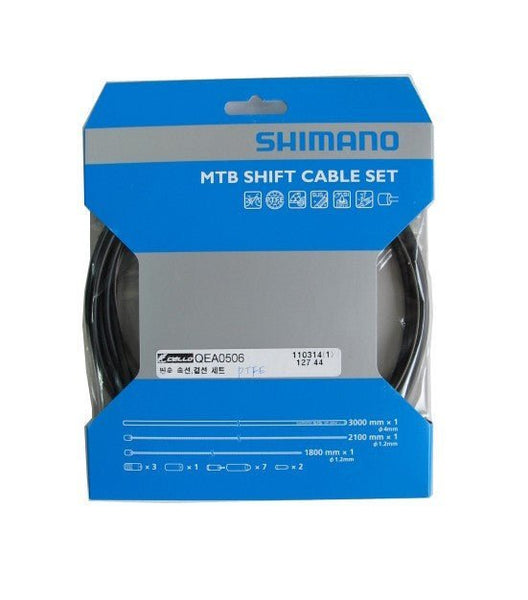 Shimano PTFE MTB shift cable set Y60098019 - alex's cycle