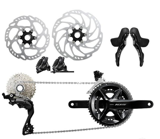 SHIMANO R7100 グループセット shimano-r7100-mechanical-disc-