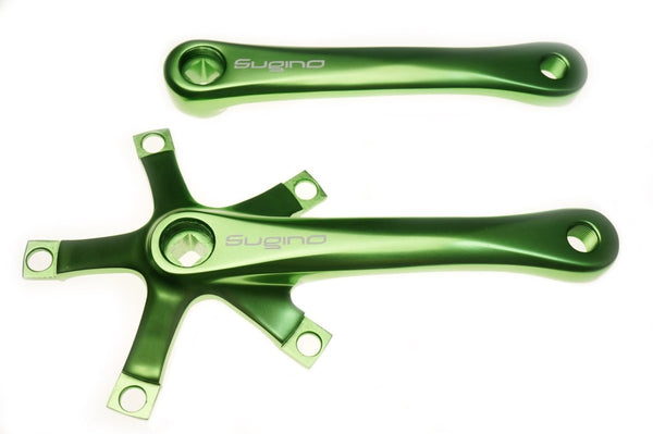 SUGINO RD-2 Lime Green Crank - alex's cycle